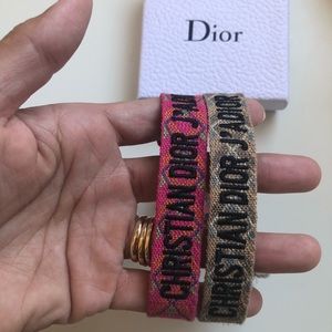 Dior friendship bracelet